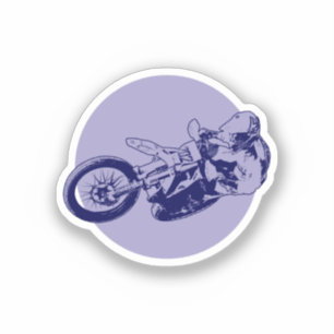 Motorcross Sticker