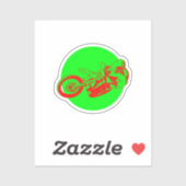 Motorcross Sticker (Vel)