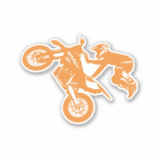 Motorcross Sticker (Voorkant)