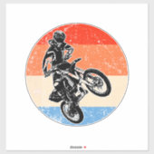 Motorcross-sticker Sticker (Vel)