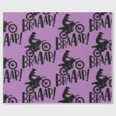 Motorcross Vuilfiets Braap! Cadeaupapier (Vlak)