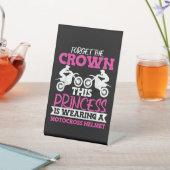 Motorcross Vuilfiets Meisje Reclamebord Met Voetstuk (Insitu)