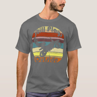 Motorcross Vuilfiets Motorfiets Retro T-shirt
