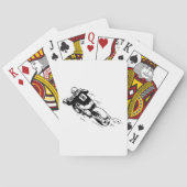 Motorcrossrijder Pokerkaarten (Achterkant)