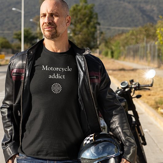 Motorcycle Addict - motorfiets t shirt