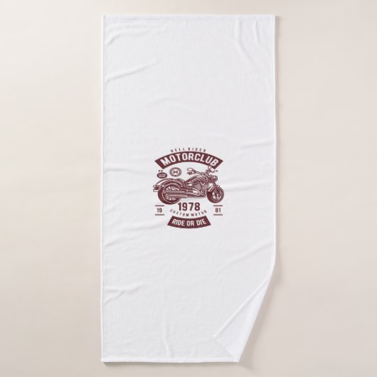 Motorcycle Badhanddoek (Badhanddoek)