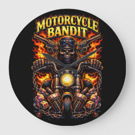 Motorcycle Bandit Grote Klok
