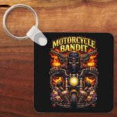 Motorcycle Bandit Sleutelhanger (Voorkant)