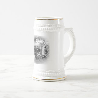 Motorcycle Beer Stein Bierpul