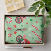 Motorcycle Christmas Holiday Gift Tissuepapier (Geschenk)