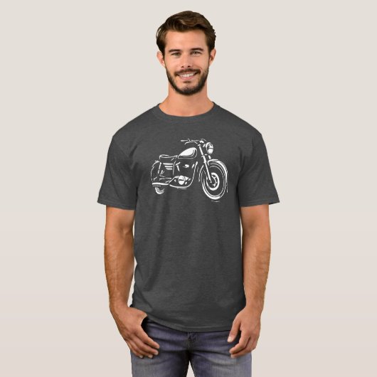 Motorcycle Cruiser T-Shirt (Voorkant volledig)