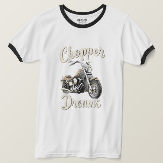 motorcycle design t-shirt