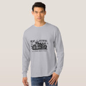 Motorcycle Eternal rit T-shirt (Voorkant volledig)