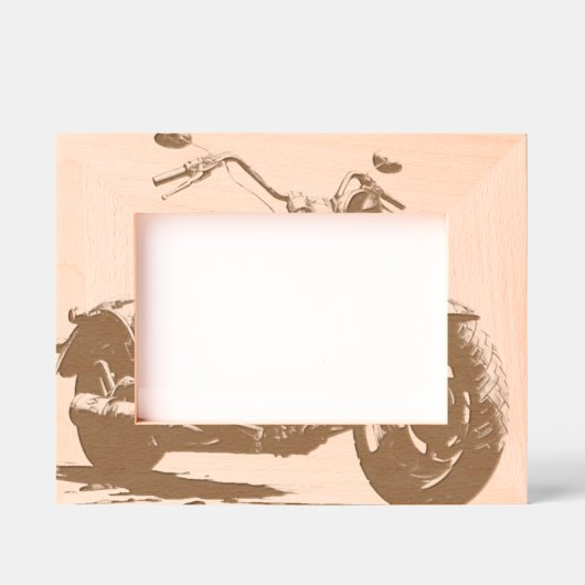 Motorcycle Gegraveerde Lijstjes (Voorkant)