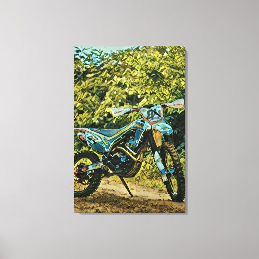 Motorcycle gifts canvas afdruk (Voorkant)