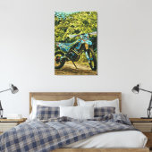 Motorcycle gifts canvas afdruk (Insitu (Slaapkamer))