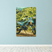 Motorcycle gifts canvas afdruk (Insitu (Houten vloer))