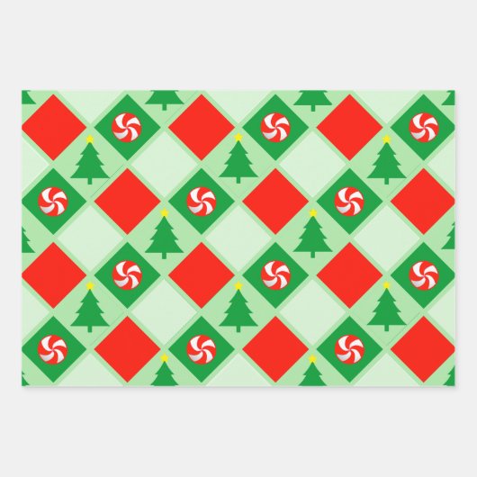 Motorcycle Holiday Gift Wrapping Paper (Voorkant 2)