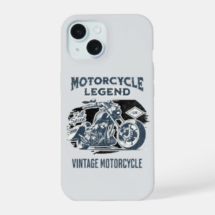 Motorcycle Legende Vintage Retro iPhone 15 Case