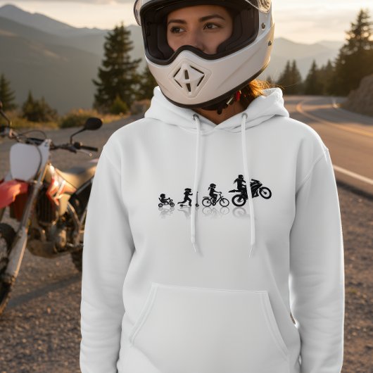 Motorcycle Leven Evolutie Hoodie