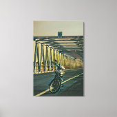 Motorcycle lover gift canvas afdruk (Voorkant)