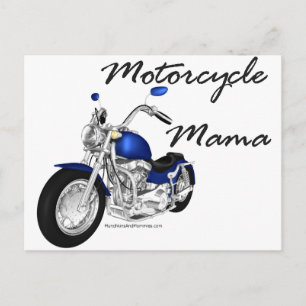 Motorcycle Mama Briefkaart