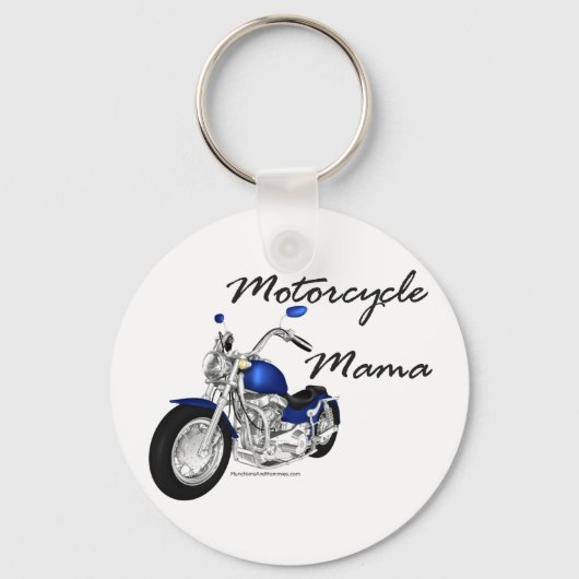Motorcycle Mama Sleutelhanger (Voorkant)