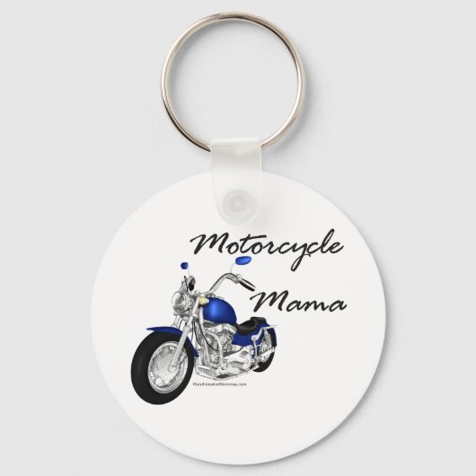 Motorcycle Mama Sleutelhanger (Voorkant)