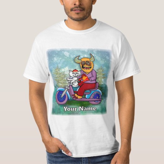 Motorcycle Monster T-shirt (Voorkant)