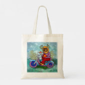 Motorcycle Monster Tote Bag (Achterkant)