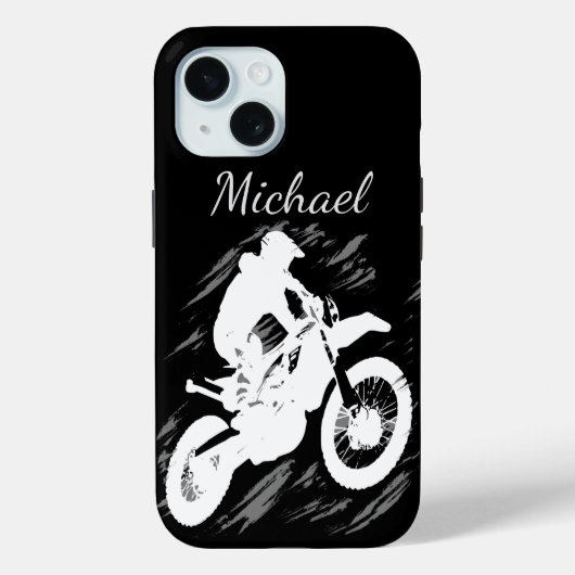 Motorcycle Motorcycle Motocross-prijsopgave sport  Case-Mate iPhone Case (Achterkant)