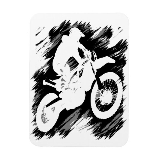 Motorcycle motorcycle motocross-prijsopgave sport magneet (Verticaal)