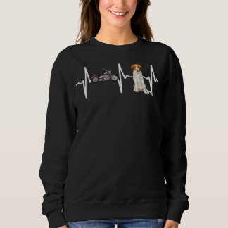 Motorcycle Nederlandse Kooikerhondje Heartbeat Dog Trui