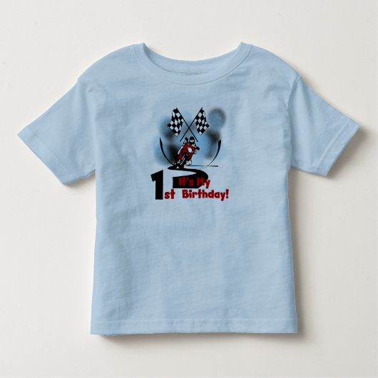 Motorcycle Racing 1e Verjaardag Tshirts en geschen (Voorkant)
