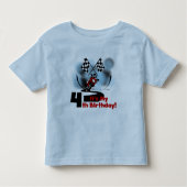 Motorcycle Racing 4e Verjaardag Tshirts (Voorkant)