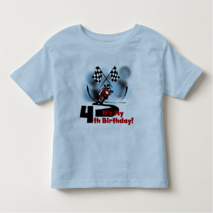 Motorcycle Racing 4e Verjaardag Tshirts