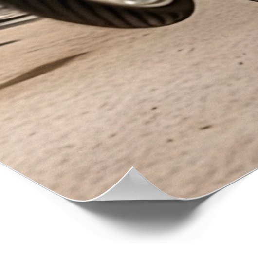 Motorcycle Racing Nun Poster (Hoek)