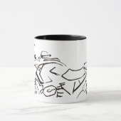 Motorcycle Racing Street Bike Mok (Midden)