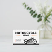 Motorcycle Repair Services Visitekaartje (Staand voorkant)