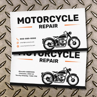 Motorcycle Repair Services Visitekaartje
