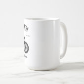 Motorcycle Ride Speed and Freedom Design Koffiemok (Voorkant rechts)