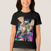 Motorcycle Riding Dragon Tri-Blend Shirt (Voorkant)