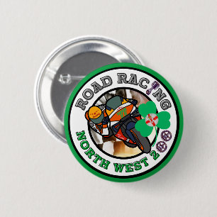 Motorcycle Road Racing - Noordwest 200 Ronde Button 5,7 Cm