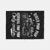 Motorcycle S voor Heren Fleece Deken (Voorkant (Horizontaal))