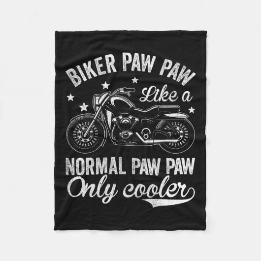 Motorcycle S voor Heren Fleece Deken (Voorkant)