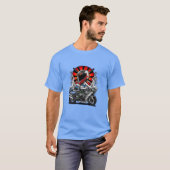 Motorcycle Samurai T-Shirt (Voorkant volledig)