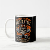 Motorcycle Skull And Ston Crossbones For Men Biker Koffiemok (Links)
