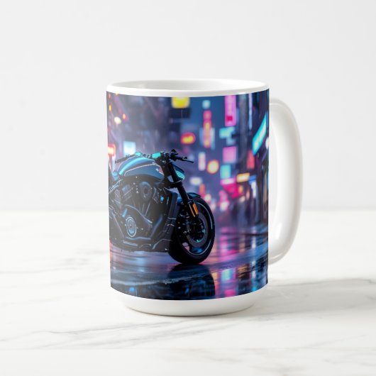 motorcycle V-twin Koffiemok (Voorkant rechts)