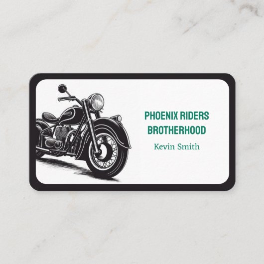 Motorcycle Visitekaartje (Voorkant)