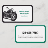 Motorcycle Visitekaartje (Voorkant / Achterkant)
